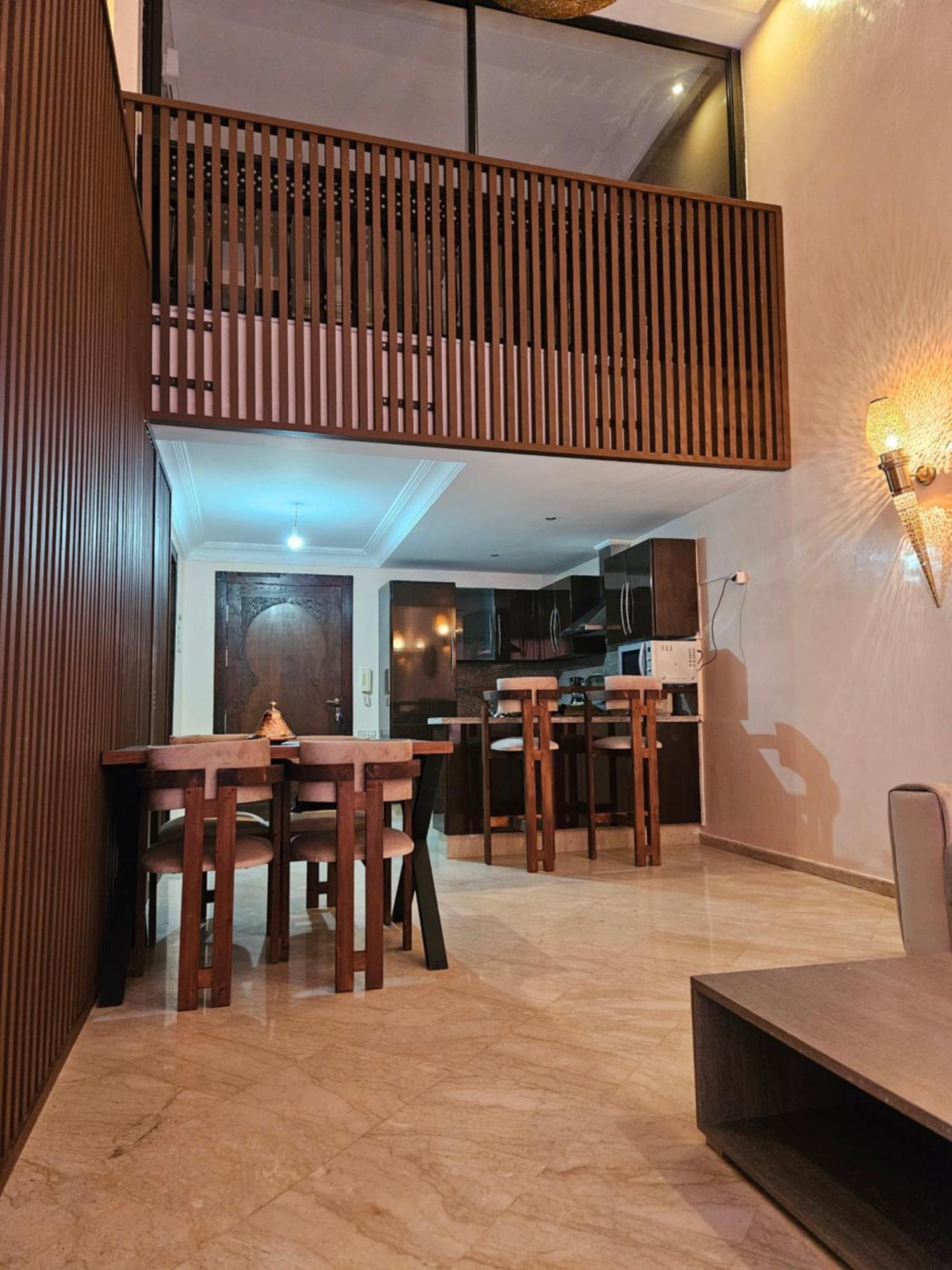 Charmant Duplex Au Coeur De Gueliz, Quartier Haut De Gamme De Marrakech مراكش المظهر الخارجي الصورة